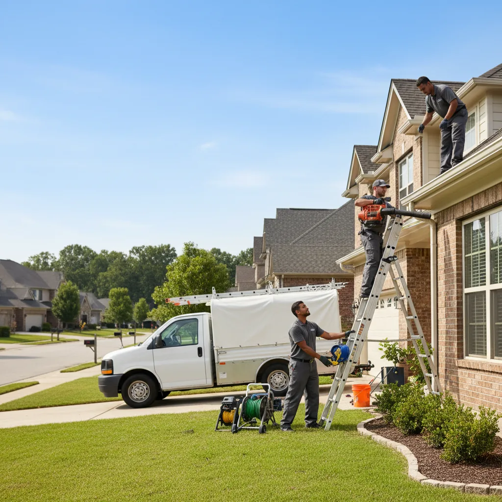 Home Gutter Service in Holliday, TX near me